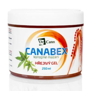 CANABEX konopné mazání - hřejivý gel 250ml